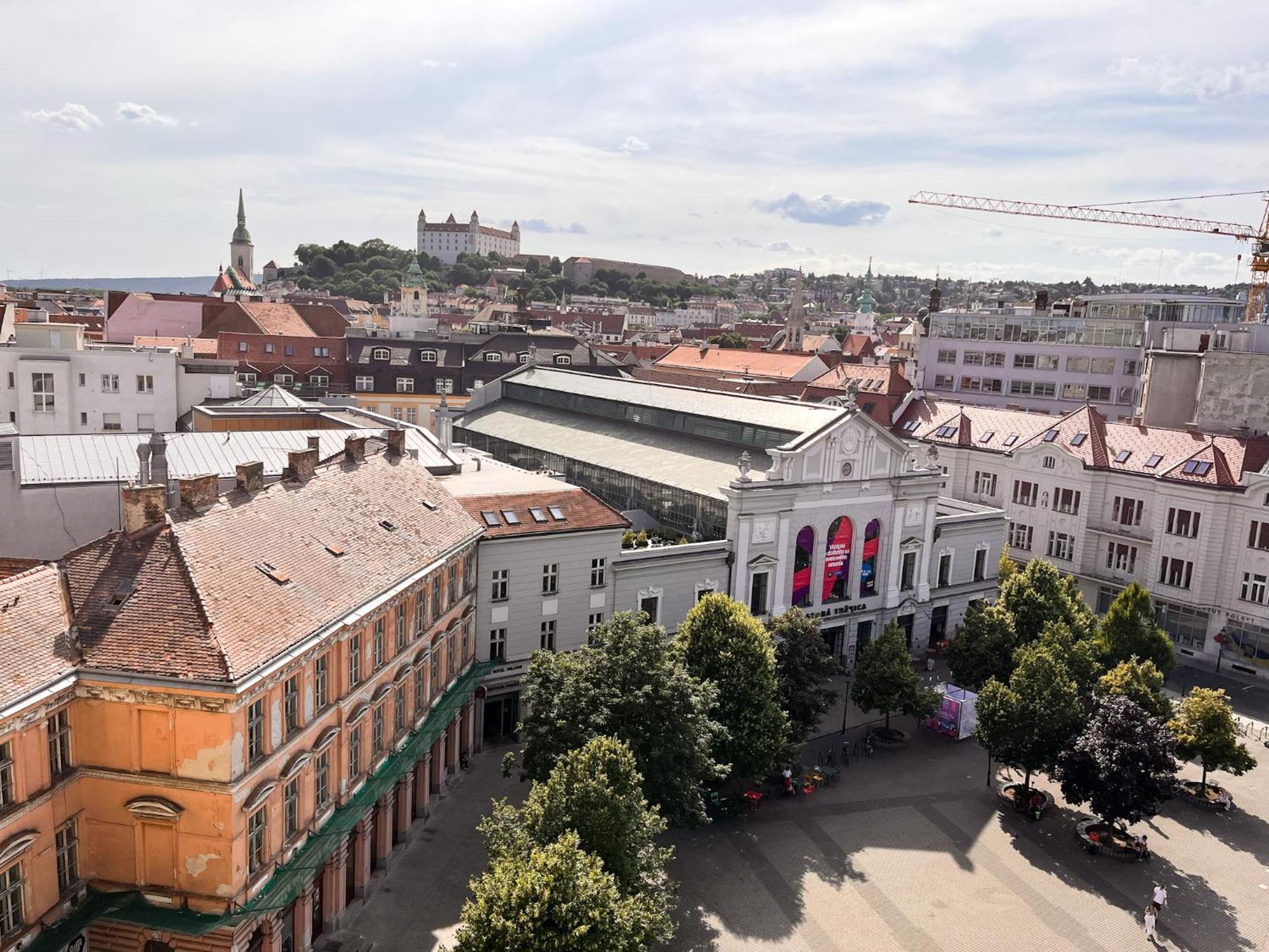 Flat With Nicest Wiew In Old Town - 3 Bedrooms, Ac Bratislava Exterior foto